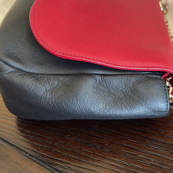 See by Chloé Two-Tone Leather Flap Shoulder Bag - Picture 7 of 10